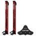 Minn Kota Raptor Bundle Pair - 10' Red Shallow Water Anchors w\/Active Anchoring  Footswitch Included