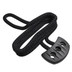Snubber PULL w\/Rope - Black
