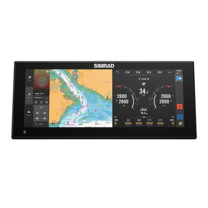 Simrad NSX 3012UW Combo w\/Active Imaging 3-in-1 Transducer