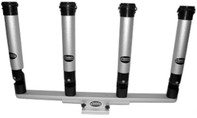 Traxstech RH4 Triple lift and turn rod holder with base to slide in track (RH4)
