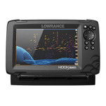 Lowrance HOOK Reveal 7 Combo w\/50\/200kHz HDI Transom Mount  C-MAP Contour+ Card