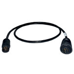 Echonautics 1M Adapter Cable w\/Male 8-Pin Black Box Connector f\/Echonautics 300W, 600W  1kW Transducers