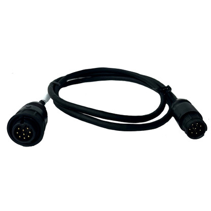 Echonautics 1M Adapter Cable w\/Male 9-Pin Navico Connector f\/Echonautics 300W, 600W  1kW Transducers