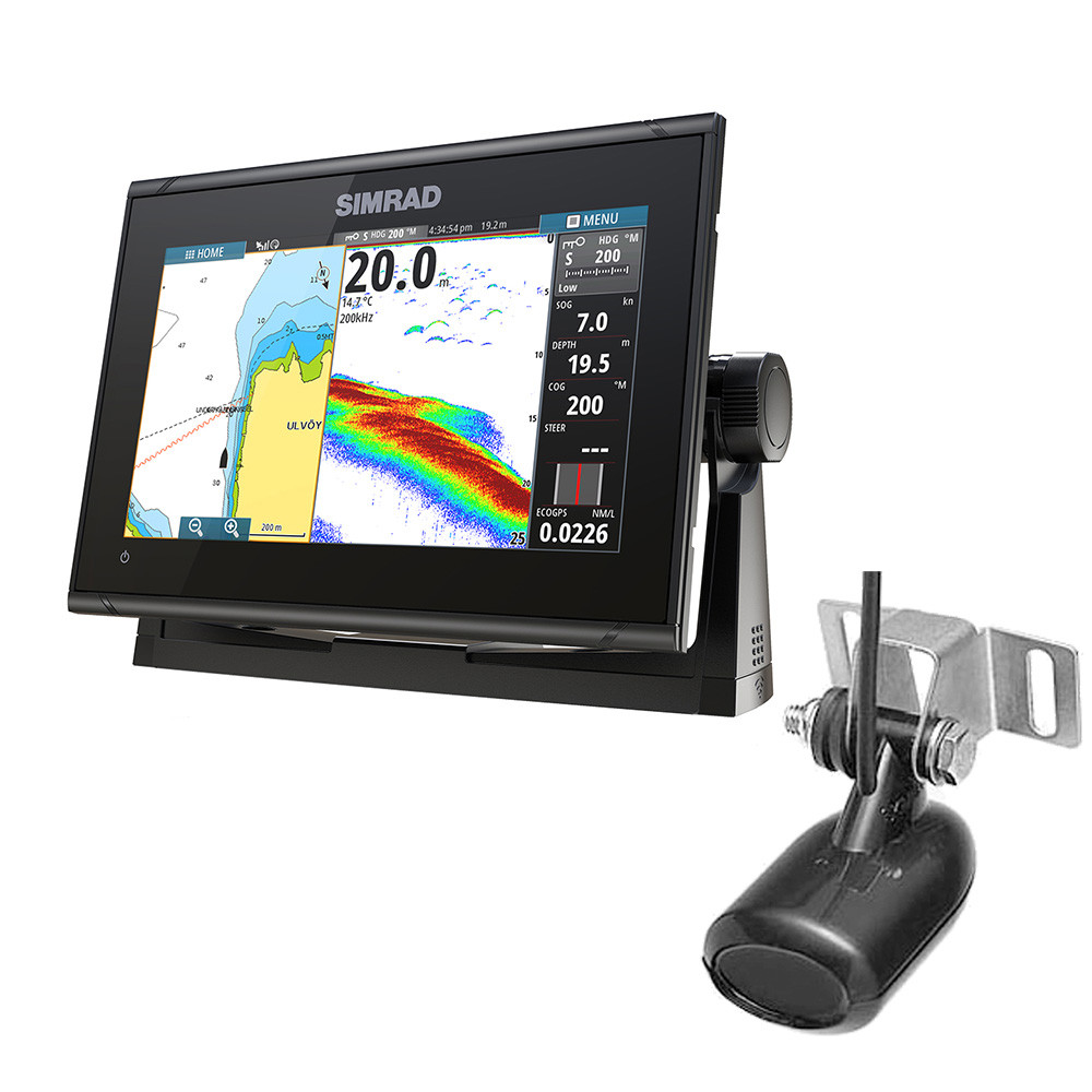Combo échosondeur Simrad GO9 XSE Avec Transducteur Transom 83/200 KHz - Neuf