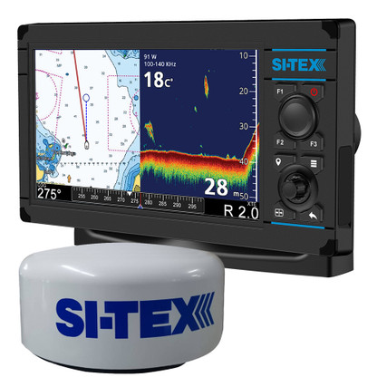 SI-TEX NavPro 900 w\/MDS-15 WiFi 20" Hi-Res Digital Radome Radar w\/15M Cable