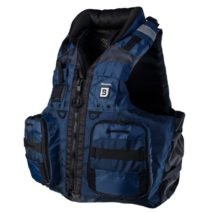 Bluestorm Classic Adult Fishing Life Jacket - Deep Blue - L\/XL