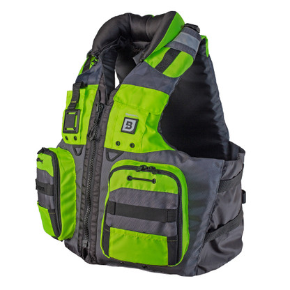 Bluestorm Classic Adult Fishing Life Jacket - Hi-Vis - S\/M