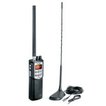Uniden PRO501TK Handheld CB Radio w\/High Gain Magnetic Mount Antenna