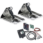 Lenco 18" x 14" Heavy Duty Performance Trim Tab Kit w\/LED Indicator Switch Kit 12V