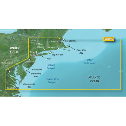 Garmin BlueChart g2 Vision - VUS511L - Boston - Norfolk - microSD\/SD