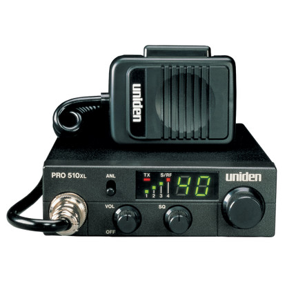 Uniden PRO510XL CB Radio w\/7W Audio Output
