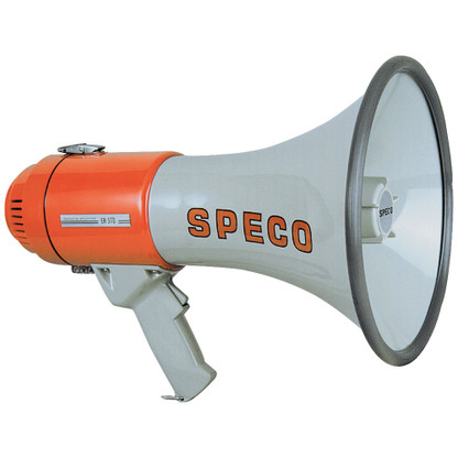 Speco ER370 Deluxe Megaphone w\/Siren - 16W