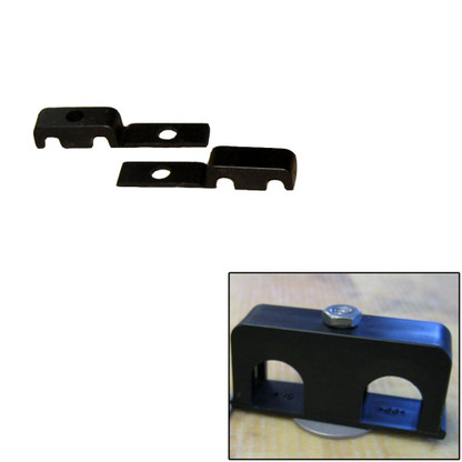 Weld Mount Double Poly Clamp f\/1\/4" x 20 Studs - 1\/4" OD - Requires 0.75" Stud - Qty. 25