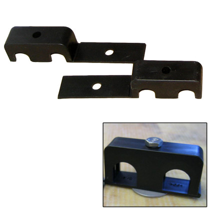 Weld Mount Double Poly Clamp f\/1\/4" x 20 Studs - 1\/2" OD - Requires 1.5" Stud - Qty. 25