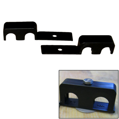 Weld Mount Double Poly Clamp f\/1\/4" x 20 Studs - 5\/8" OD - Requires 1.5" Stud - Qty. 25