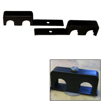 Weld Mount Double Poly Clamp f\/1\/4" x 20 Studs - 3\/4" OD - Requires 1.75" Stud - Qty. 25