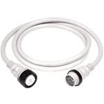 Marinco 50Amp 125\/250V Shore Power Cable - 25' - White