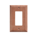 Whitecap Teak Ground Fault Outlet Cover\/Receptacle Plate - 2 Pack