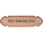 Whitecap Teak "No Smoking" Name Plate