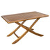 Whitecap Teak Large Adjustable Slat Top Table