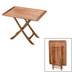 Whitecap Teak Large Adjustable Slat Top Table