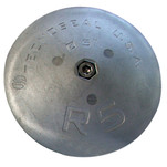 Tecnoseal R5 Rudder Anode - Zinc - 5" Diameter