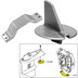 Tecnoseal Anode Kit w3\/Hardware - Yamaha 150-200HP Left Hand Rotation - Zinc