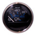 Faria Chesapeake Black SS 2" Oil Pressure Gauge - 80 PSI