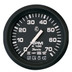 Faria Euro Black 4" Tachometer w\/Systemcheck Indicator - 7,000 RPM (Gas - Johnson\/Evinrude Outboard)
