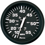 Faria Euro Black 4" Speedometer - 55MPH (Mechanical)