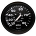 Faria Euro Black 4" Speedometer - 80MPH (Mechanical)