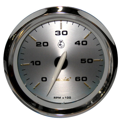 Faria Kronos 4" Tachometer - 6,000 RPM (Gas - Inboard & I\/O)