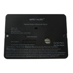 Safe-T-Alert 62 Series Carbon Monoxide Alarm w\/Relay - 12V - 62-542-Marine-PLY-NC - Flush Mount - Black