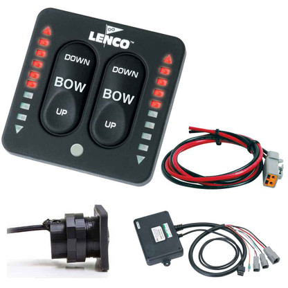 Lenco LED Indicator Two-Piece Tactile Switch Kit w\/Pigtail f\/Single Actuator Systems