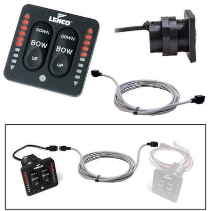 Lenco Flybridge Kit f\/ LED Indicator Key Pad f\/All-In-One Integrated Tactile Switch - 10'