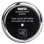 Xintex Propane Control & Solenoid Valve w\/Chrome Bezel Display