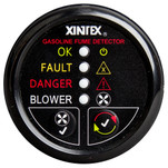 Xintex Gasoline Fume Detector & Blower Control w\/Plastic Sensor - Black Bezel Display