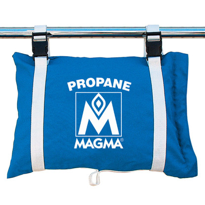 Magma Propane \/Butane Canister Storage Locker\/Tote Bag - Pacific Blue