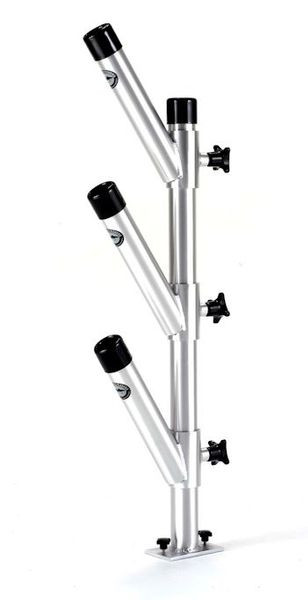 Great Lakes Planer Vertical Stack Triple Rod Holder (GLP-014) - Walleye  Tackle Store