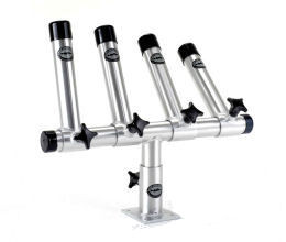 Great Lakes Planers Horizontal Quad Rod Holder (GLP-011) - Walleye Tackle  Store