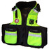 First Watch AV-800 Pro 4-Pocket Vest (USCG Type III) - Hi-Vis Yellow\/Black - L\/XL