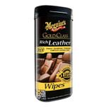 Meguiars Gold Class Rich Leather Cleaner  Conditioner Wipes *Case of 6*