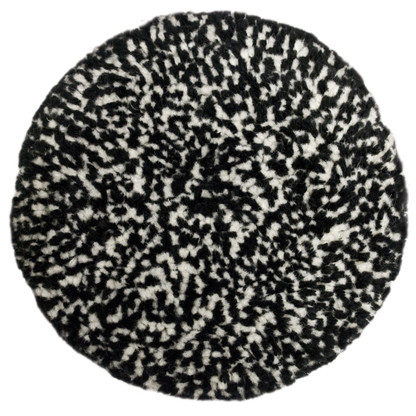 Presta Wool Compounding Pad - Black  White Heavy Cut