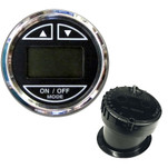 Faria 2" Depth Sounder w\/In-Hull Transducer - Black - Stainless Steel Bezel