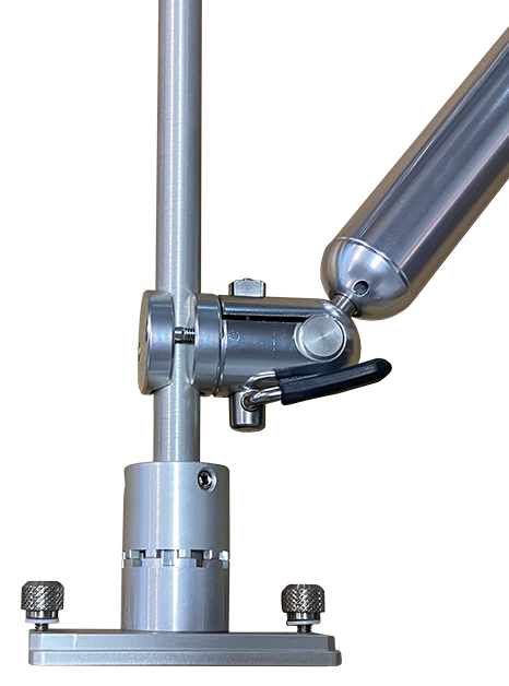 Thumbscrew Rail Mount for Single Adjustable Rod Holder