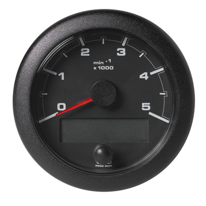 VDO 3-3\/8" (85mm) OceanLink NMEA 2000 Tach - 5000 RPM - Black Dial  Bezel