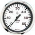 Faria 4" Tachometer (6000 RPM) Gas (Inboard  I\/O) - Spun Silver