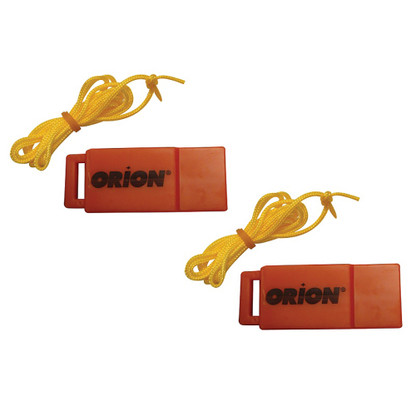 Orion Safety Whistle w\/Lanyards - 2-Pack