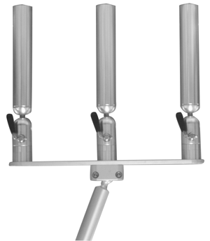 Cisco Rod Holders: Cisco Fishing Systems PKTGM - Triple rod holders on a  gimbal mount - Walleye Tackle Store