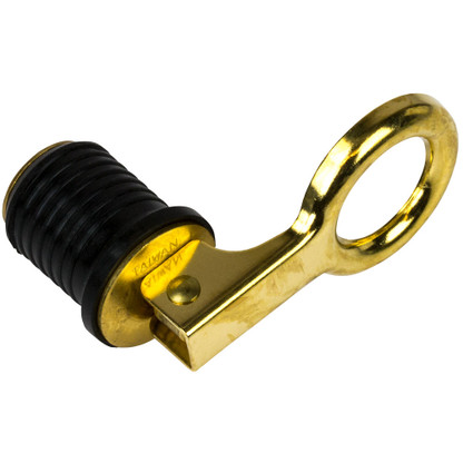 Sea-Dog Brass Snap Handle Drain Plug - 1-1\/4"